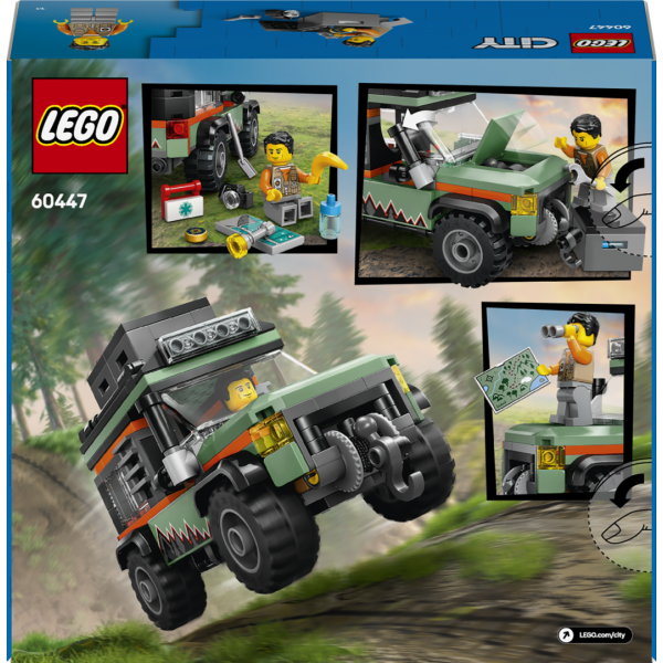 CAMIONETA 4X4 OFF-ROAD, LEGO60447