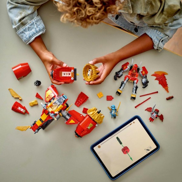 VEHICULUL ROBOT ZBURATOR AL LUI KAI, LEGO71830