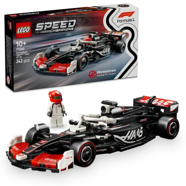 MASINA DE CURSE MONEYGRAM  HAAS F1, TEAM VF-24, LEGO 77250