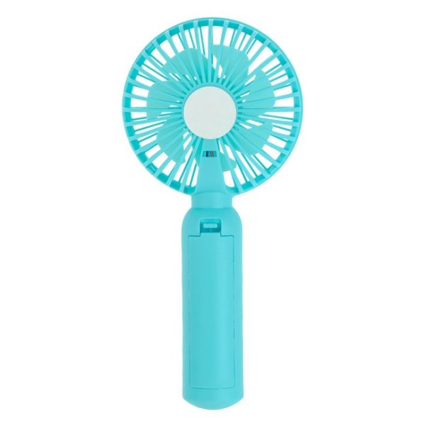 Mini Ventilator Portabil si Reincarcabil, Albastru USB 19cm