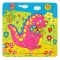 Puzzle din Lemn, Dinozaur 9 Piese, Multicolor, 14.5x14.5cm, Varsta 3+ Ani