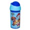 Sticla Apa din Plastic pentru Copii, Pop Up cu pai, Paw Patrol, Albastru , 7x19cm, 500 ml