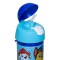 Sticla Apa din Plastic pentru Copii, Pop Up cu pai, Paw Patrol, Albastru , 7x19cm, 500 ml