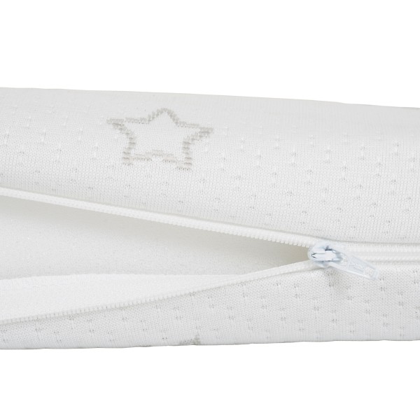 Saltea pliabilă copii HUGZZZ Snooze 120x60x6 cm, antibacteriană, antifungică, ventilată, confort sporit